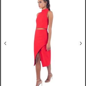 Black Halo Two-Piece Dress